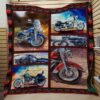 No Bike No Life Motorcylces Quilt Blanket  Quilt